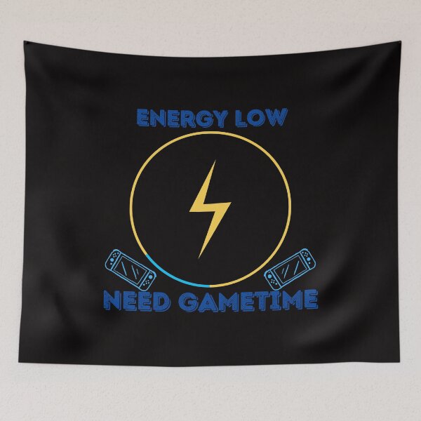 Item preview, Energy Low: Need Game Time designed and sold by HaileyLow.