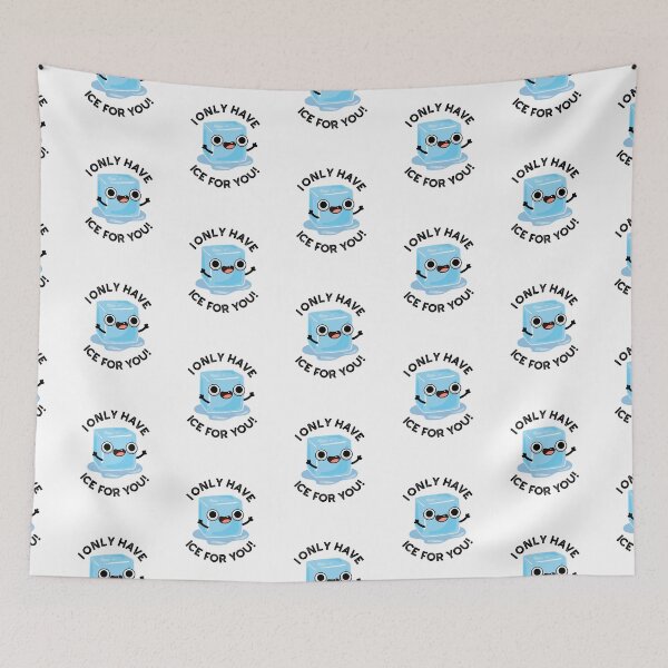 Item preview, I Only Have Ice For You Funny Eye Puns  designed and sold by punnybone.