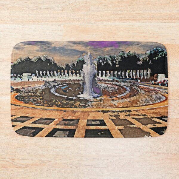 Item preview, WORLD WAR II MEMORIAL FOUNTAIN  designed and sold by ArtbyRolleen.