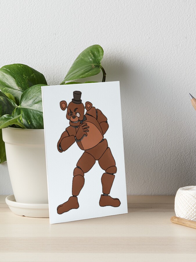 Freddy FNAF Art Print 5x7in