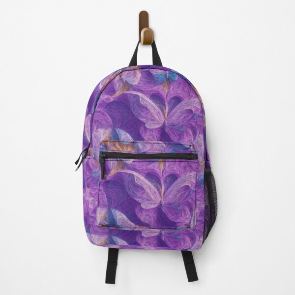 Item preview, Purple Flowing Butterfly Pattern designed and sold by kaliburrito.