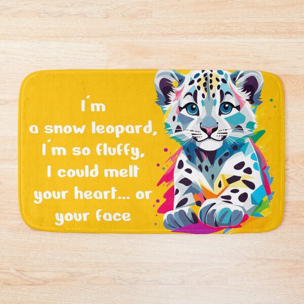Item preview, I'm a Snow Leopard designed and sold by IcalsaidArt.