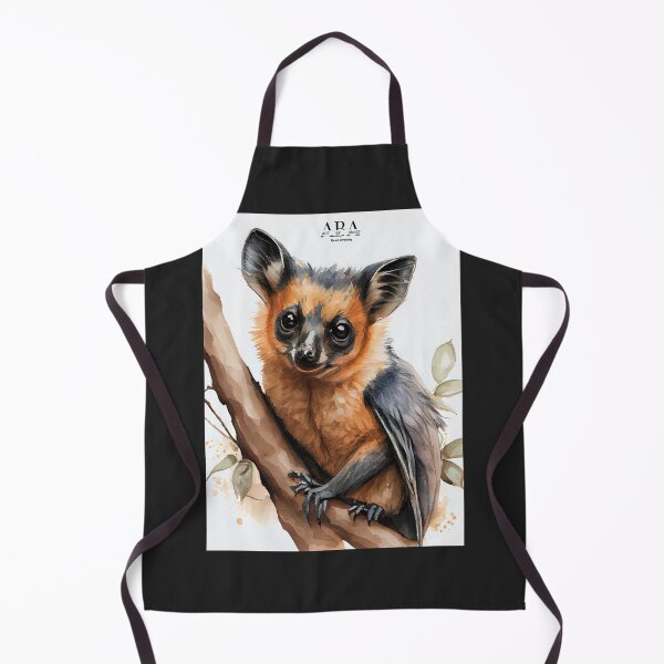 Item preview, Australian terrestrial Spectacled Flying Fox Watercolor Paint designed and sold by JasonEdwar.