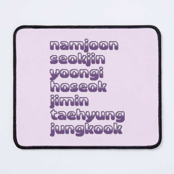 Item preview, BTS - Member Names | Kpop Merch for Fans | Gift for ARMY designed and sold by Wishful Thinking.