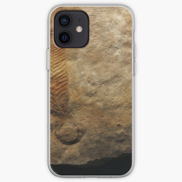 Fossil feather iPhone Soft Case