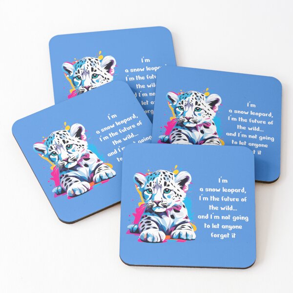 Item preview, I'm a Snow Leopard designed and sold by IcalsaidArt.