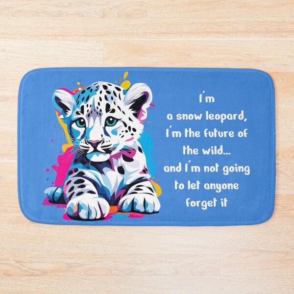 Item preview, I'm a Snow Leopard designed and sold by IcalsaidArt.