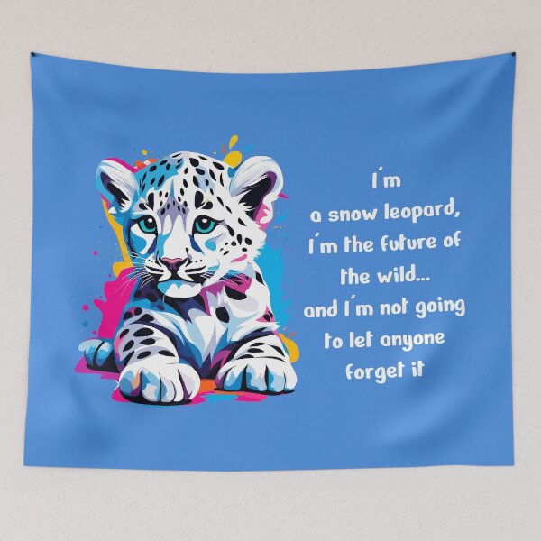 Item preview, I'm a Snow Leopard designed and sold by IcalsaidArt.