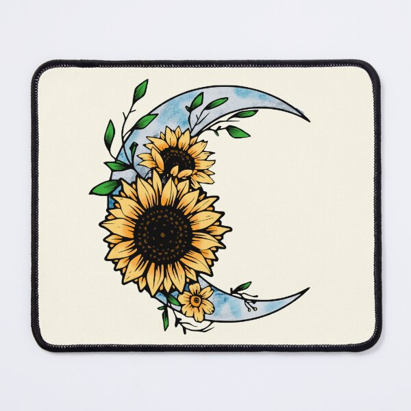 Aperçu de l'œuvre Tournesol et lune créée et vendue par LaainStudios.