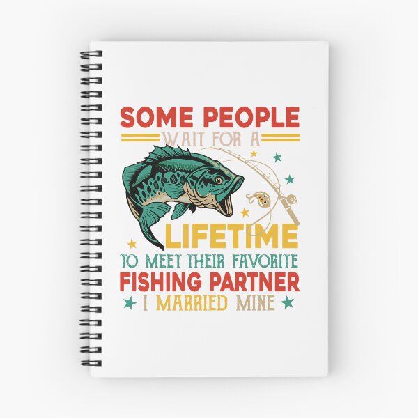 Item preview, Vintage I Married My Favorite Fishing Partner Couple Fisher designed and sold by DevinPratt.