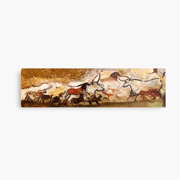 Lascaux Hall of the Bulls Metal Print