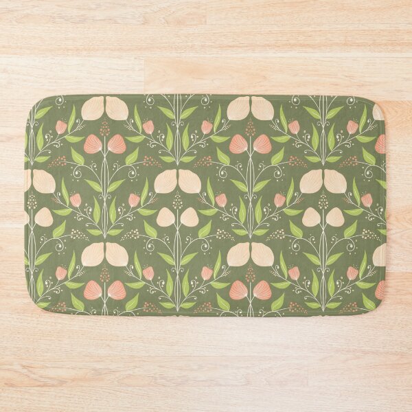 Item preview, Winter Morning Flowers Diamond Tile designed and sold by page-of-wands.