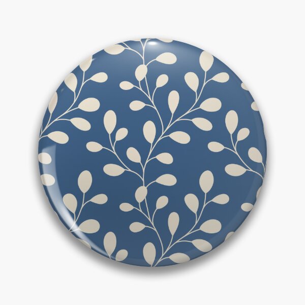 Item preview, Climbing Vines on Blue designed and sold by Katie Stearns.