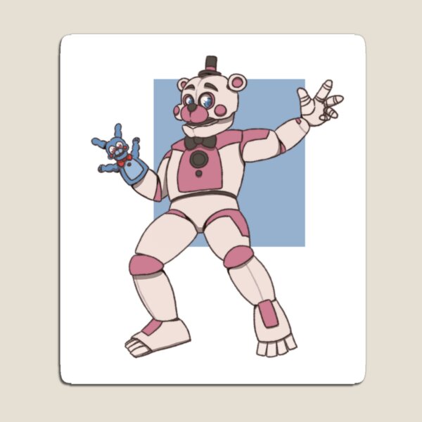 Fnaf funtime freddy Anime art Magnet for Sale by DvaMainArt