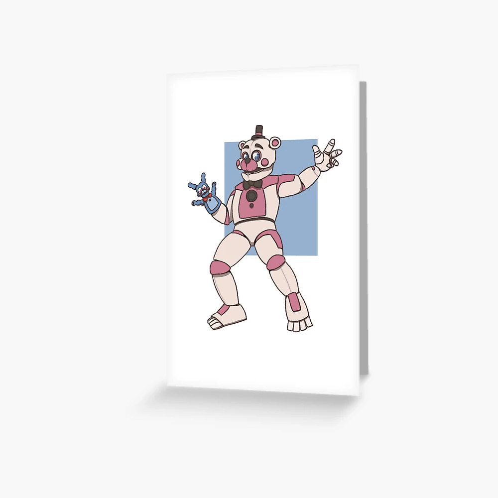 FNAF Golden Freddy Fredbear It's Me Greeting Card for Sale by Bitw1se