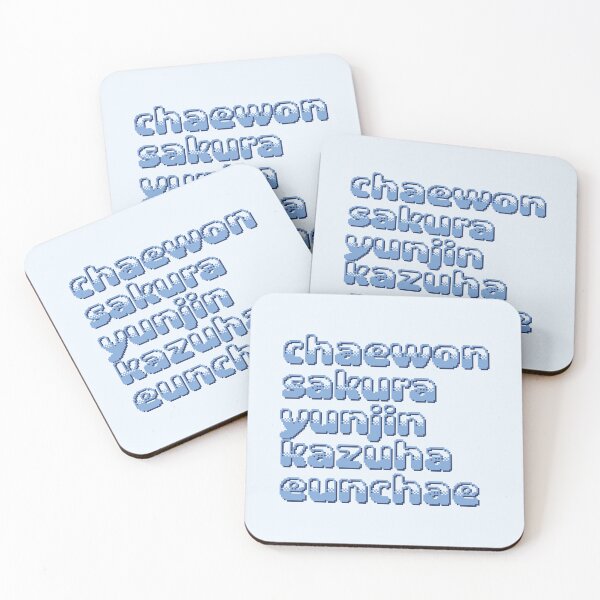 Item preview, LE SSERAFIM - Member Names | Kpop Merch for Fans | Gift for FEARNOT designed and sold by Wishful Thinking.