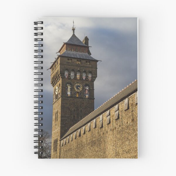 Item preview, Cardiff Castle Clock and Wall designed and sold by heidipics.