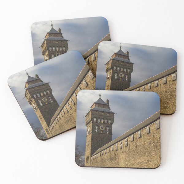 Item preview, Cardiff Castle Clock and Wall designed and sold by heidipics.