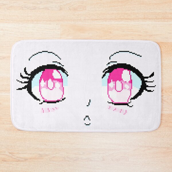 Item preview, Hot Pink Kawaii Anime Eyes/Face Expression :< designed and sold by Lovelate.