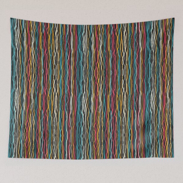 Item preview, Colorfull wavy lines designed and sold by gabrieltiveron.