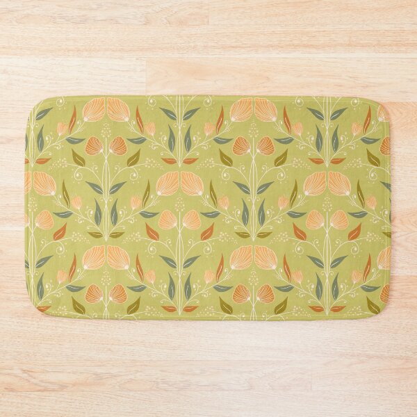 Item preview, Autumn Afternoon Flowers Diamond Tile designed and sold by page-of-wands.