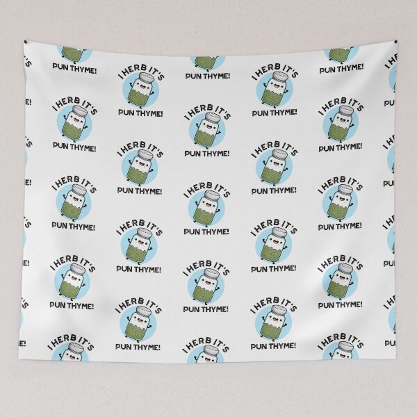 Item preview, I Herb It's Pun Thyme Funny Food Puns  designed and sold by punnybone.