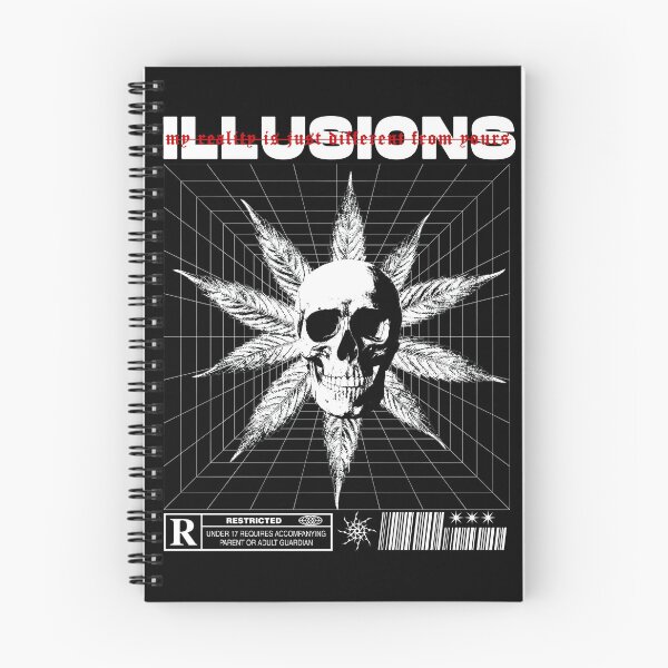 Item preview, Cannabis Skull Illusions designed and sold by EdgarJake.