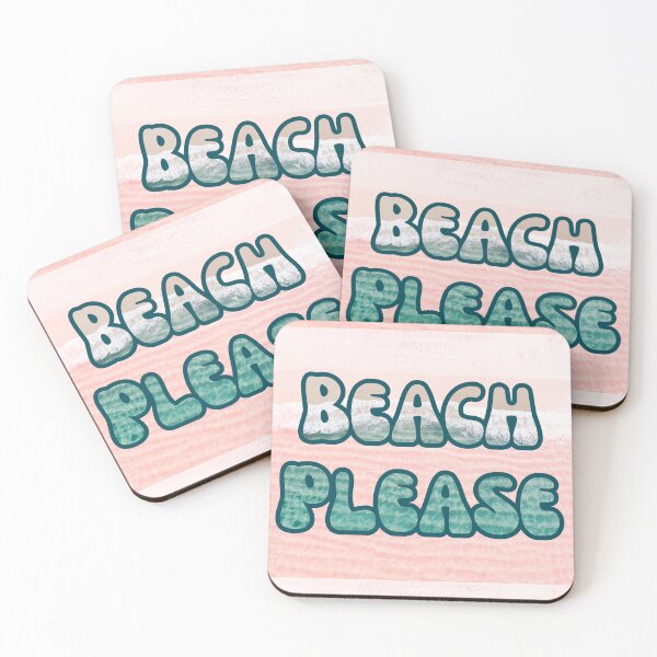 Item preview, Beach Please aesthetic pink designed and sold by Lizzy Beth.