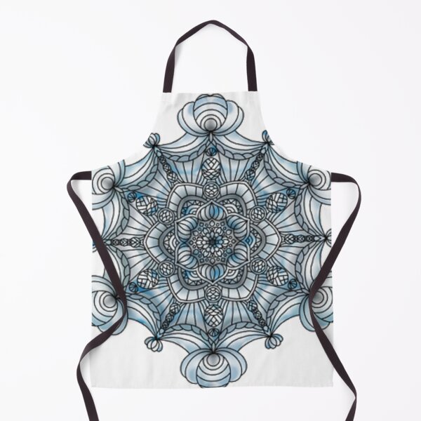 Item preview, Icey Blue Mandala Pattern designed and sold by BucketCreates.