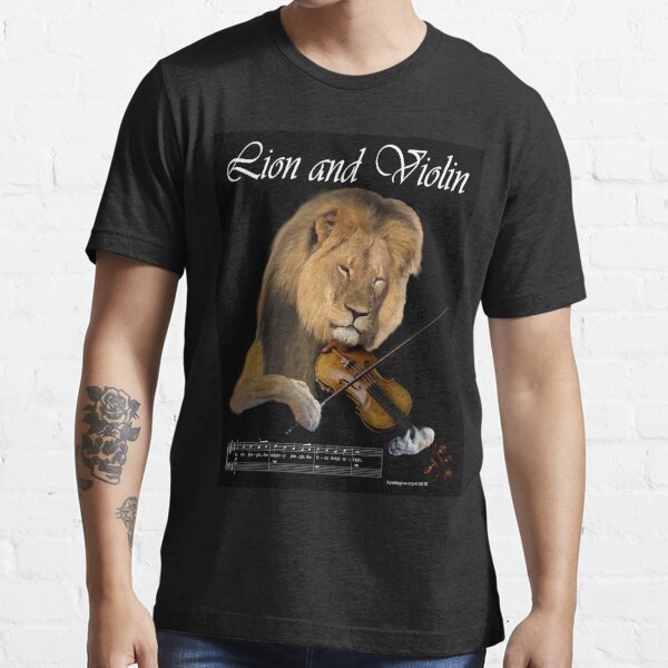 Lion and Violin Essential T-Shirt