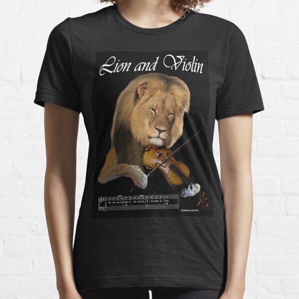 Lion and Violin Essential T-Shirt