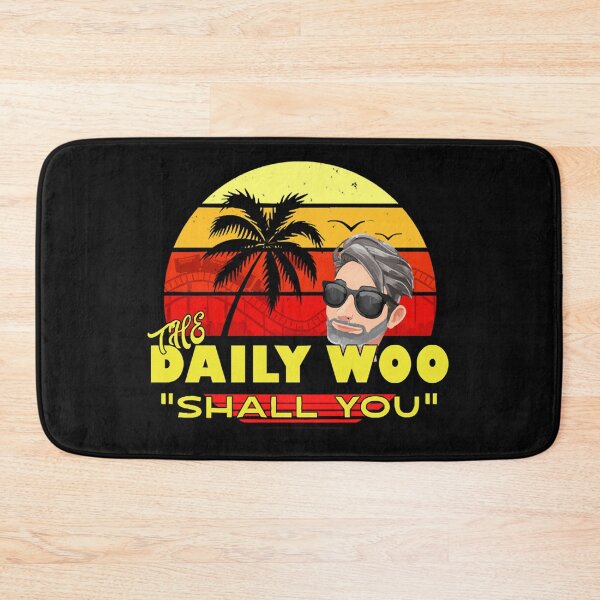 Item preview, The Daily Woo Vlogger Fan Shall You  designed and sold by MyrtiStol.