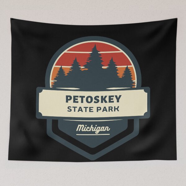 Item preview, Petoskey State Park Michigan | USA designed and sold by festivalzone.