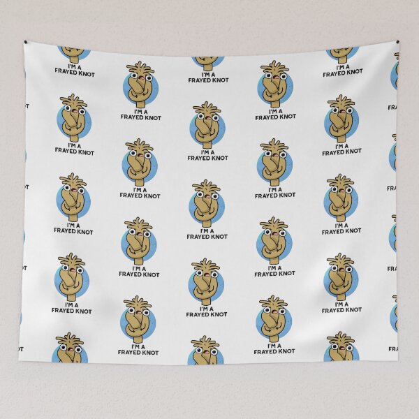 Item preview, I'm A Frayed Knot Cute Puns designed and sold by punnybone.