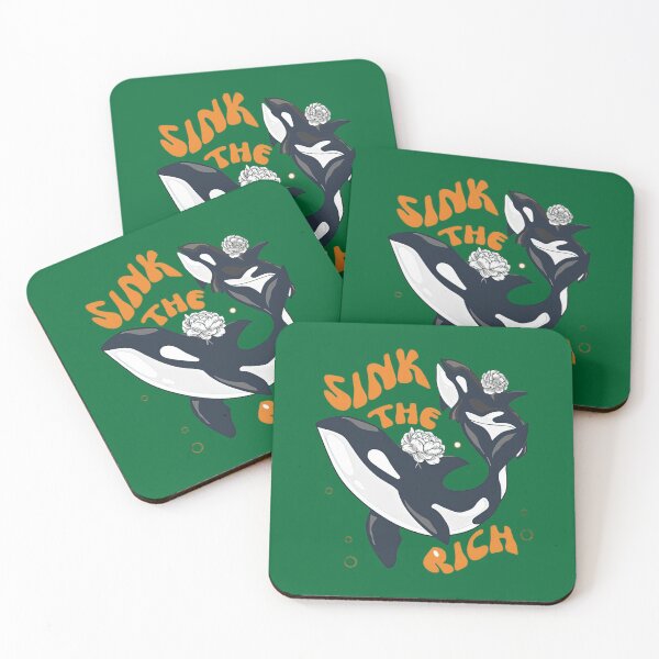 Item preview, VIntage Sink The Rich - Gladis the Orca 2023 designed and sold by cuocdoimoii.