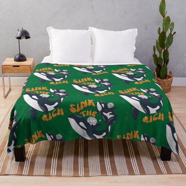 Item preview, VIntage Sink The Rich - Gladis the Orca 2023 designed and sold by cuocdoimoii.