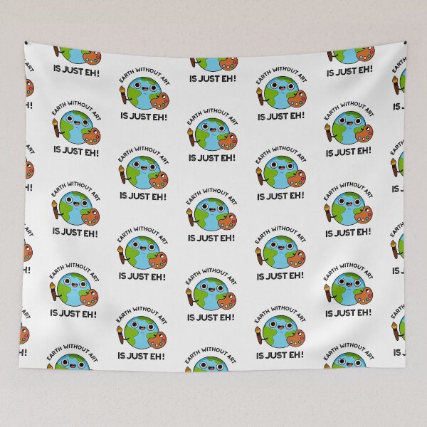 Item preview, Earth Without Art Is Just Eh Cute Planet Puns designed and sold by punnybone.