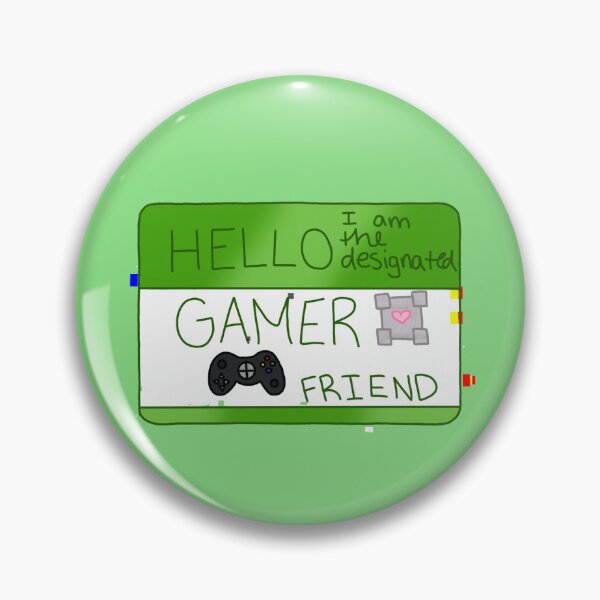 Item preview, Gamer Friend designed and sold by IsaMakesArt.