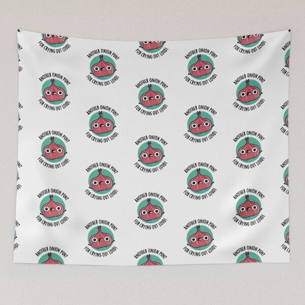 Item preview, Another Onion Pun For Crying Out Loud Funny Veggie Puns designed and sold by punnybone.