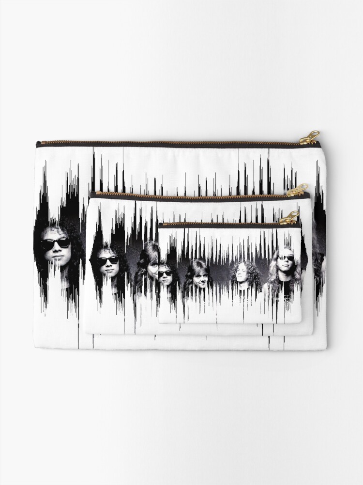 Alternate view of Metallica Zipper Pouch