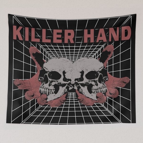Item preview, Skull and Killer Hand designed and sold by EdgarJake.