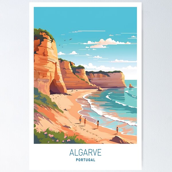 Artikel-Vorschau von Algarve Portugal Wandkunst, designt und verkauft von SurfolioPrints.