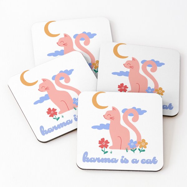 Item preview, Karma is a Cat  designed and sold by mckhowdesign.