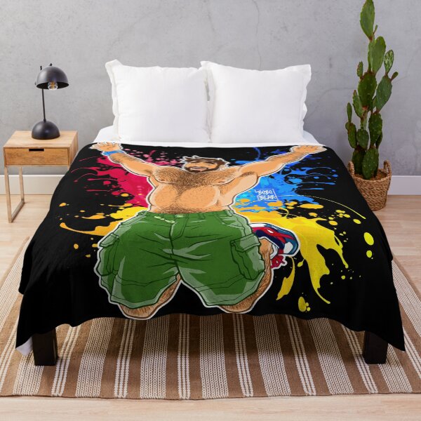 ADAM LIKES SUMMER Throw Blanket
