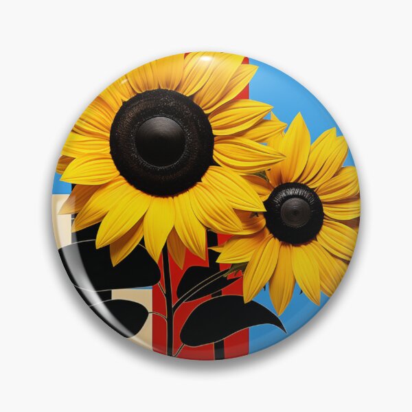 Item preview, Beautiful Sunflower Cubism Style designed and sold by Wladek.