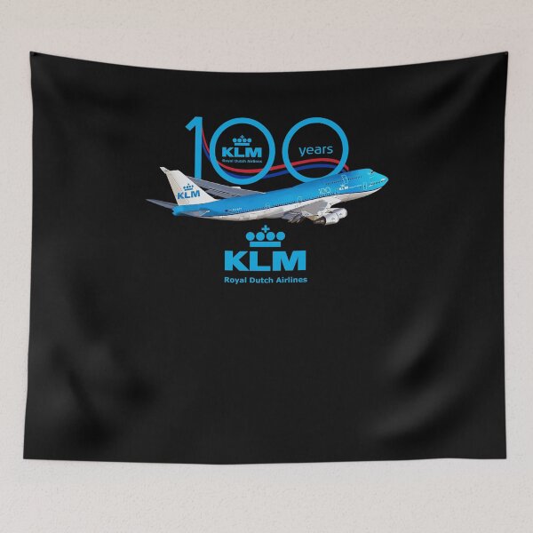 Item preview, 100 Yéárs Bóéíng 747 Klm Róyál Dutch áírlínés Clássíc designed and sold by WryArtFashion.