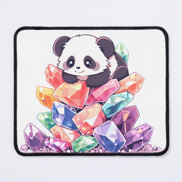 Item preview, Cute Panda In A Pile Of Gems designed and sold by SweetClicks123.