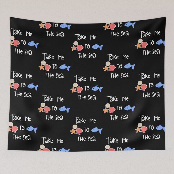 Item preview, Take Me To The Sea Vacation Cruise and Beach Accessory  designed and sold by CrestandEmblem.