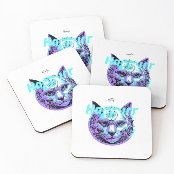 Item preview, Cyberpunk style, mechanical style, cat designed and sold by Happurr.