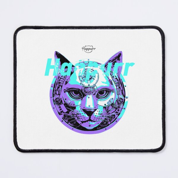 Item preview, Cyberpunk style, mechanical style, cat designed and sold by Happurr.